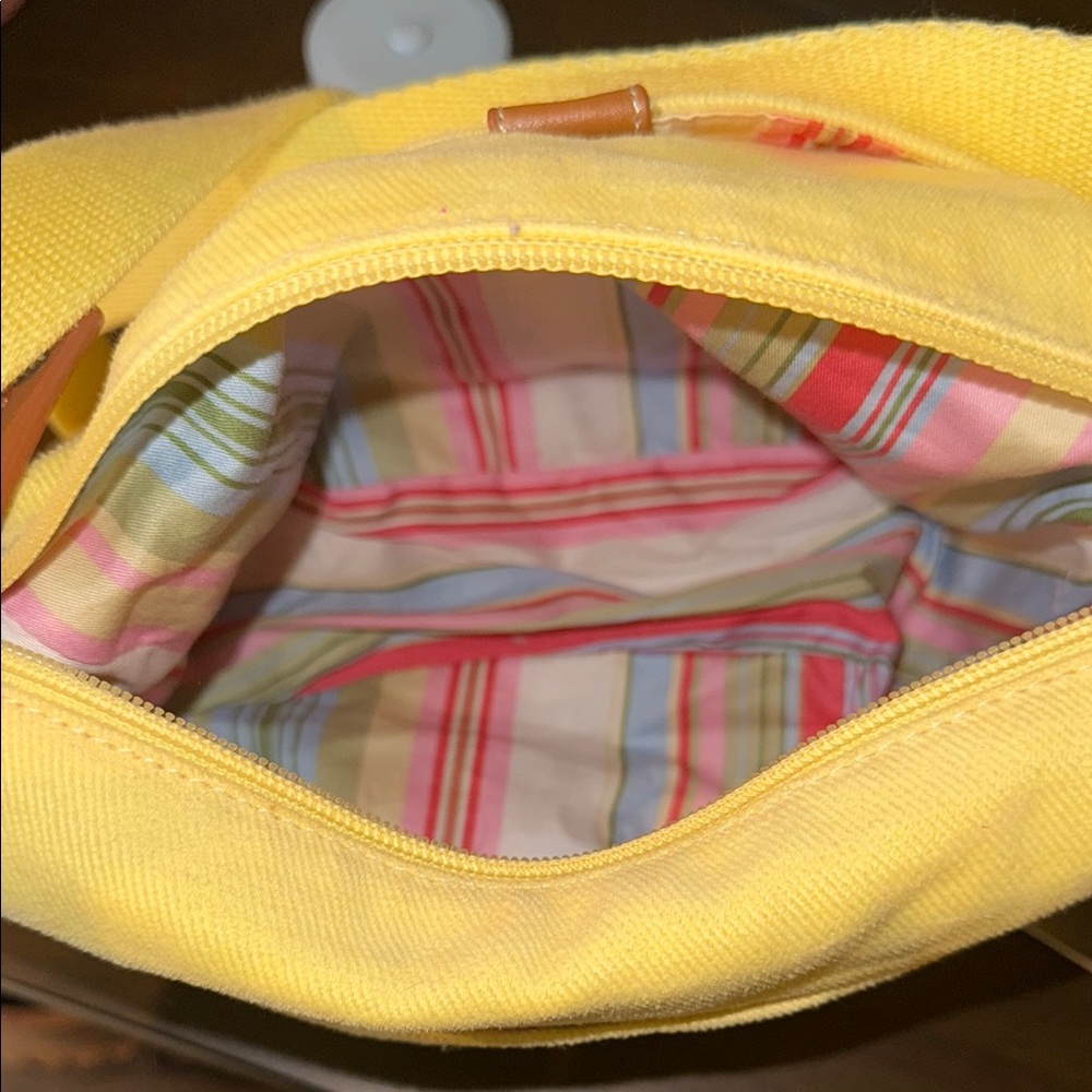 Fossil Yellow Crossbody Bag Casual Style - Picture 9 of 14
